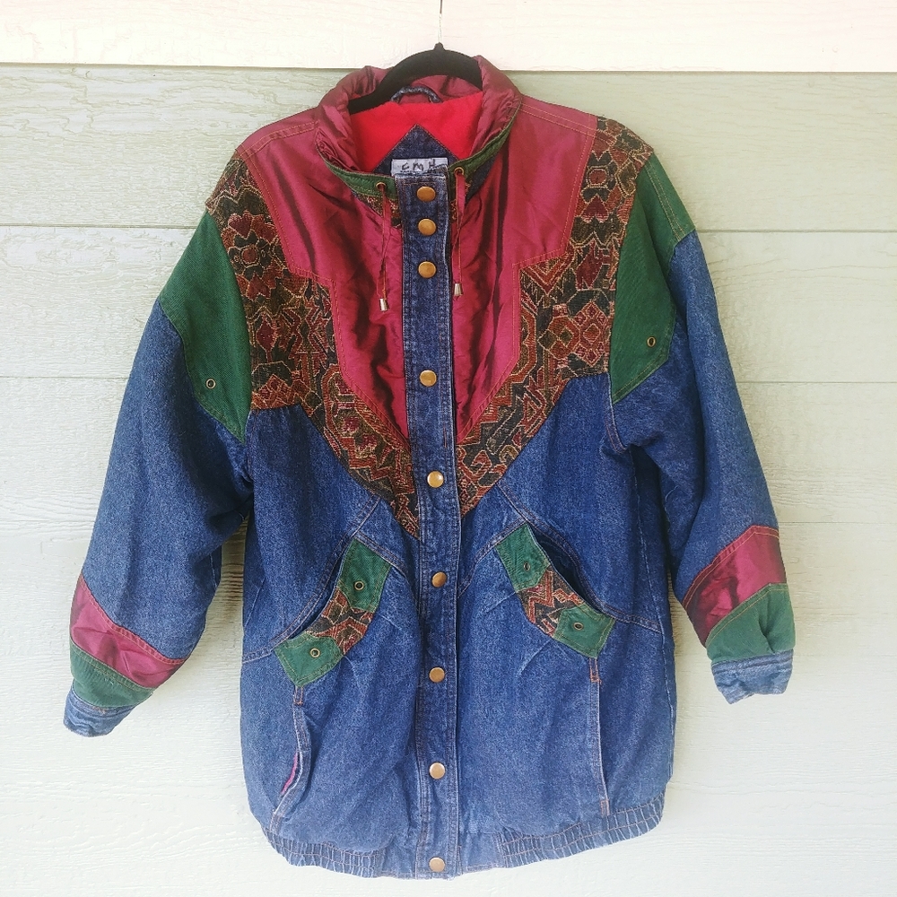 VTG Denim Jean Jacket OVERSIZED 80s/90s
